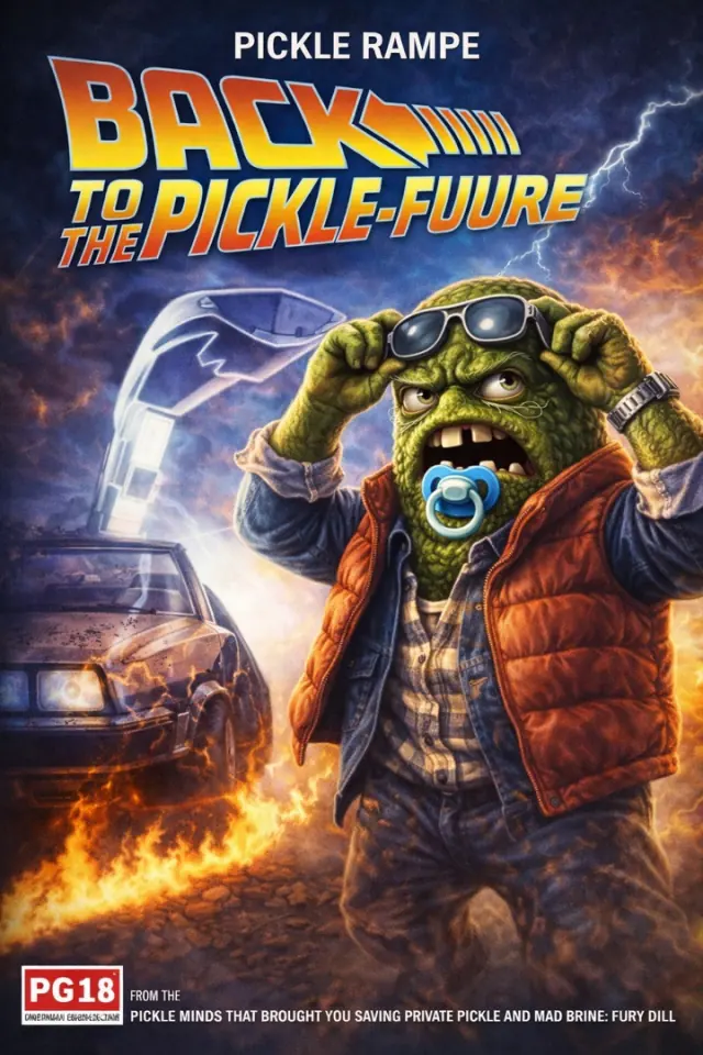 Back to the Pickle-Future (1985) poster